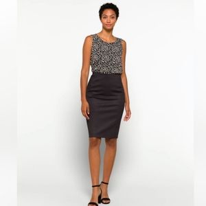 Stitch | Liverpool- Bia Pencil Grey Knit Skirt